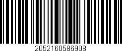 Código de barras (EAN, GTIN, SKU, ISBN): '2052160586908'