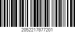 Código de barras (EAN, GTIN, SKU, ISBN): '2052217877201'