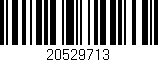 Código de barras (EAN, GTIN, SKU, ISBN): '20529713'