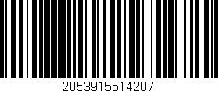 Código de barras (EAN, GTIN, SKU, ISBN): '2053915514207'