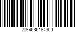 Código de barras (EAN, GTIN, SKU, ISBN): '2054868164600'