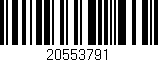 Código de barras (EAN, GTIN, SKU, ISBN): '20553791'