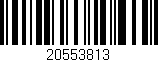 Código de barras (EAN, GTIN, SKU, ISBN): '20553813'