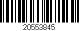 Código de barras (EAN, GTIN, SKU, ISBN): '20553845'