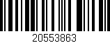 Código de barras (EAN, GTIN, SKU, ISBN): '20553863'