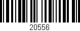 Código de barras (EAN, GTIN, SKU, ISBN): '20556'