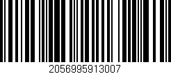 Código de barras (EAN, GTIN, SKU, ISBN): '2056995913007'