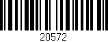 Código de barras (EAN, GTIN, SKU, ISBN): '20572'