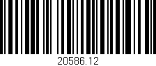 Código de barras (EAN, GTIN, SKU, ISBN): '20586.12'