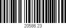 Código de barras (EAN, GTIN, SKU, ISBN): '20586.23'