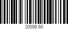 Código de barras (EAN, GTIN, SKU, ISBN): '20586.60'
