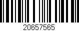 Código de barras (EAN, GTIN, SKU, ISBN): '20657565'