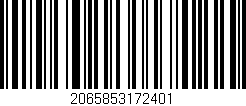 Código de barras (EAN, GTIN, SKU, ISBN): '2065853172401'
