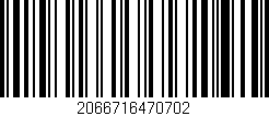 Código de barras (EAN, GTIN, SKU, ISBN): '2066716470702'