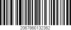 Código de barras (EAN, GTIN, SKU, ISBN): '2067860132362'