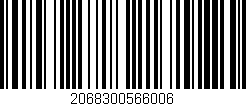 Código de barras (EAN, GTIN, SKU, ISBN): '2068300566006'
