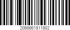 Código de barras (EAN, GTIN, SKU, ISBN): '2068861911802'