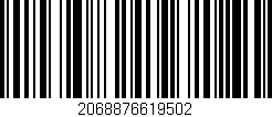 Código de barras (EAN, GTIN, SKU, ISBN): '2068876619502'
