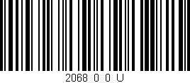Código de barras (EAN, GTIN, SKU, ISBN): '2068_0_0_U'