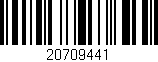Código de barras (EAN, GTIN, SKU, ISBN): '20709441'