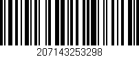 Código de barras (EAN, GTIN, SKU, ISBN): '207143253298'