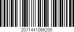 Código de barras (EAN, GTIN, SKU, ISBN): '2071441066205'