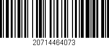 Código de barras (EAN, GTIN, SKU, ISBN): '20714464073'