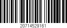 Código de barras (EAN, GTIN, SKU, ISBN): '20714529161'