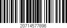 Código de barras (EAN, GTIN, SKU, ISBN): '20714577896'