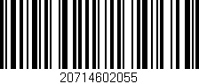 Código de barras (EAN, GTIN, SKU, ISBN): '20714602055'