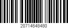Código de barras (EAN, GTIN, SKU, ISBN): '20714648480'