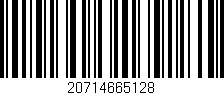 Código de barras (EAN, GTIN, SKU, ISBN): '20714665128'