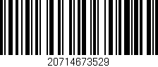 Código de barras (EAN, GTIN, SKU, ISBN): '20714673529'