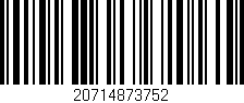 Código de barras (EAN, GTIN, SKU, ISBN): '20714873752'