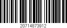 Código de barras (EAN, GTIN, SKU, ISBN): '20714873912'
