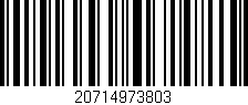 Código de barras (EAN, GTIN, SKU, ISBN): '20714973803'