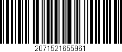 Código de barras (EAN, GTIN, SKU, ISBN): '2071521655961'