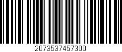 Código de barras (EAN, GTIN, SKU, ISBN): '2073537457300'