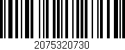 Código de barras (EAN, GTIN, SKU, ISBN): '2075320730'