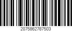 Código de barras (EAN, GTIN, SKU, ISBN): '2075862787503'