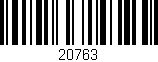 Código de barras (EAN, GTIN, SKU, ISBN): '20763'