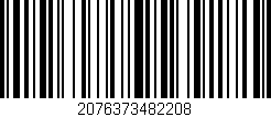 Código de barras (EAN, GTIN, SKU, ISBN): '2076373482208'