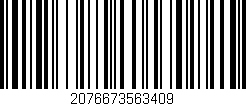 Código de barras (EAN, GTIN, SKU, ISBN): '2076673563409'