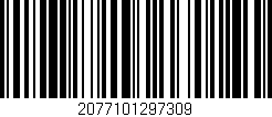Código de barras (EAN, GTIN, SKU, ISBN): '2077101297309'