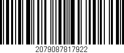 Código de barras (EAN, GTIN, SKU, ISBN): '2079087817922'