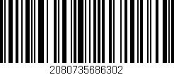Código de barras (EAN, GTIN, SKU, ISBN): '2080735686302'