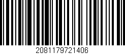 Código de barras (EAN, GTIN, SKU, ISBN): '2081179721406'