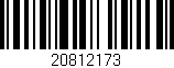 Código de barras (EAN, GTIN, SKU, ISBN): '20812173'