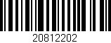 Código de barras (EAN, GTIN, SKU, ISBN): '20812202'