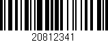 Código de barras (EAN, GTIN, SKU, ISBN): '20812341'